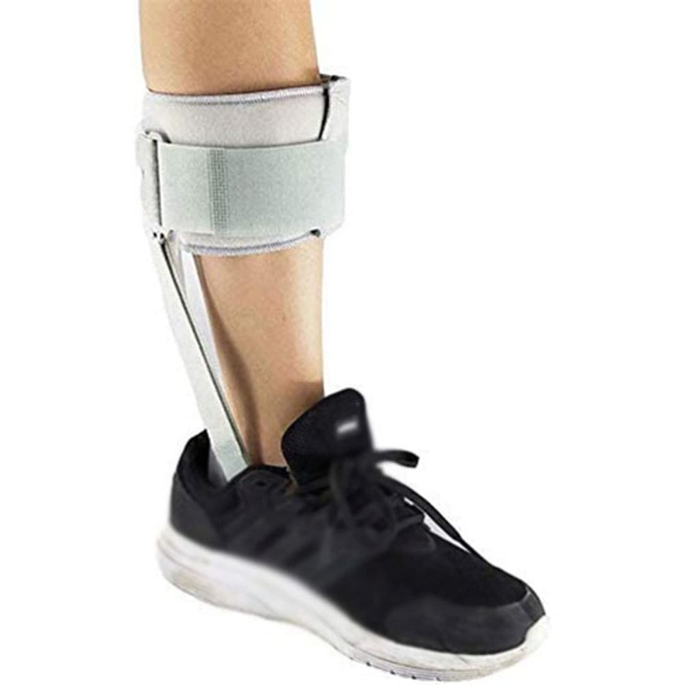 SXTYFBB Drop Foot Splint Support, Adjustable Ankle Foot Drop AFO Brace Orthosis Splint, for Treatment Of Plantar Fasciitis Achilles Tendonitis & Foot Drop, Relieve Pressure