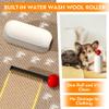 Lint Shaver, 2-in-1 Pilling Remover, Lint Roller Washable, Lint Brush Reusable, Portable Lint Remover, Defeiser for Clothes, Cat Hair, Dog Hair Removal (White) view 3