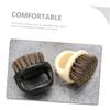 Didiseaon 2pcs Beard Styling Comb Portable Beard Brush for Men Multi-function Comb Bristle Hair Removal Brush for Care view 3