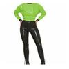 YGZHANYUANOKU Natural Latex Uniform Apple Green And Black Suit Set, Customize,Apple Green And Black,M view 1