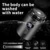 2025 New Mini Portable Electric Shaver, Upgrade Mini Shaver Pocket Size Washable Electric Razor for Men, Ipx-7 Waterproof, USB Rechargeable (Black) view 4