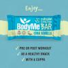 BodyMe Organic Vegan Protein Bar | Raw Chia Vanilla | 12 x 60g Protein Snack Bars | Gluten Free | 16g Complete Protein | 3 Plant Proteins with All Essential Amino Acids | High Protein Vegan Snacks view 4