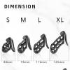 Breathable Black Resin cage for Men with Locking Protection and 3 Fixing Rings (47mm/51mm/53mm) (XL) view 4