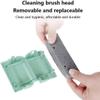 Magic Window Groove Cleaning Brush, New Window Groove Cleaning Brush Tools Set, Groove Cleanin Brush Window or Sliding Door for Sliding Door, Sill, Tile Lines, Shutter (Gray) view 4