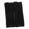 ABOOFAN Elastic Bento Box Straps 4pcs Black Nylon Adjustable Cinch Bands for Lunch Container Fastening and Outdoor Picnic Bundling view 1