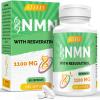 NAD+ Trans-Resveratrol 1100mg Advanced Formula for Enhanced Performance & Vitality (60 Count (Pack of 1)) view 1