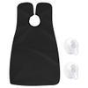 CENSIVI Beard Bib Beard Catcher - Beard Shaving Apron Hair Clippings Catcher & Grooming Cape Apron, Non-Stick & Grooming Cloth, Perfect Gifts for Men or Valentines Gifts, Black view 1