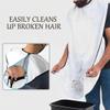 CENSIVI Beard Bib Beard Catcher - Beard Shaving Apron Hair Clippings Catcher & Grooming Cape Apron, Non-Stick & Grooming Cloth, Perfect Gifts for Men or Valentines Gifts, Black view 3