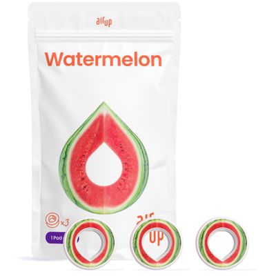 air up 3 Pods Watermelon | Tasting Set Flavour Pods for 15 litres of sugar-free Water Flavour: Watermelon | For original air up bottle