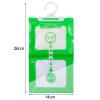 Calcium Chloride Granules Moisture Absorbers Wardrobe Dehumidifier Hanging Bags Pack of 10, Trap, Condensation, Dehumidifiers for Damp, Mould, Bedroom, Caravan, Bathroom, Basement, Office (100g) view 2