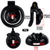 Adult Novelty Chastity Device, Resin Material view 3