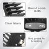 3 Pcs Hair Clipper Guards, Precision Attachment Comb -1.5mm, 3mm, 4.5mm, Hairdressing Accessories, Positioning Comb Suitable for Most Hair Clippers view 3