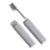 Portable Folding Charcoal Brush Toothbrush Environmentally Friendly Travel Easy To Carry Grey 1 Pcs Creative and Popular view 1