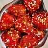 Freeze-dried Strawberries, Whole Strawberry Crisps, Fruit Freeze-dried, Freeze-dried Rock Sugar Strawberries 100g Individually Packaged, Internet Celebrity Snacks view 2