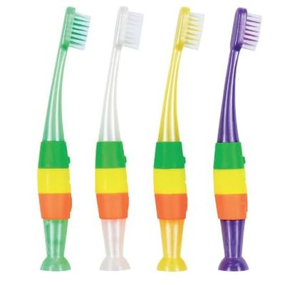 SMILEMAKER Toothbrush Kids Fun Grip Colourful Toothbrush X 1 Single Brush for Ages 5+
