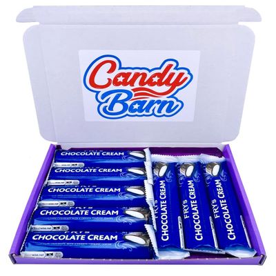Fry's Chocolate Cream Dark Chocolate Gift Box, 8 Bars, Candy Barn Selection
