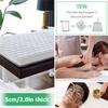 Beauty bed cover lash couch Lash Bed Mattress Pad Memory massage Table with Breathe Hole for Esthetician Topper with Elastic Bands 5cm/2.0in,S, 70x180cm view 4
