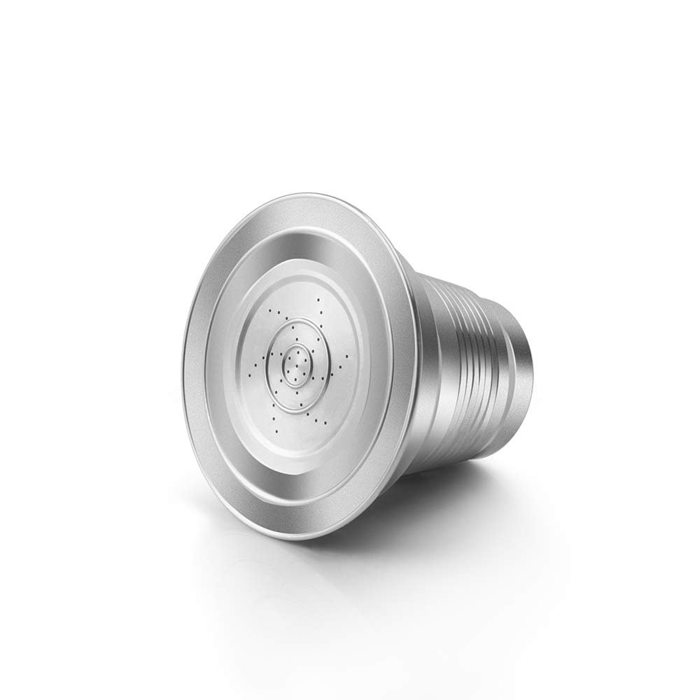 HAILASRE 1 Pcs Reusable Stainless Steel Coffee Capsules Compatible with L'OR Barista LM8012 / 60 Refillable Coffee Pods Metal L'or Espresso Pods