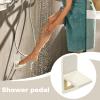 Shower Shaving Foot Rest | Triangular Shower Shaving Leg Assist, Stable Shower Step,Pedicure Footrest, Shower Footrest for Shaving Legs, Bathtub Foot Rest for Home, Bathroom view 2