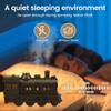 300ml Train Shape Aromatherapy Diffuser with Remote Control - Steam Train Essential Oil Diffuser with 2 Lighting & 2 Mist Modes for Bedroom Office Desktop view 4
