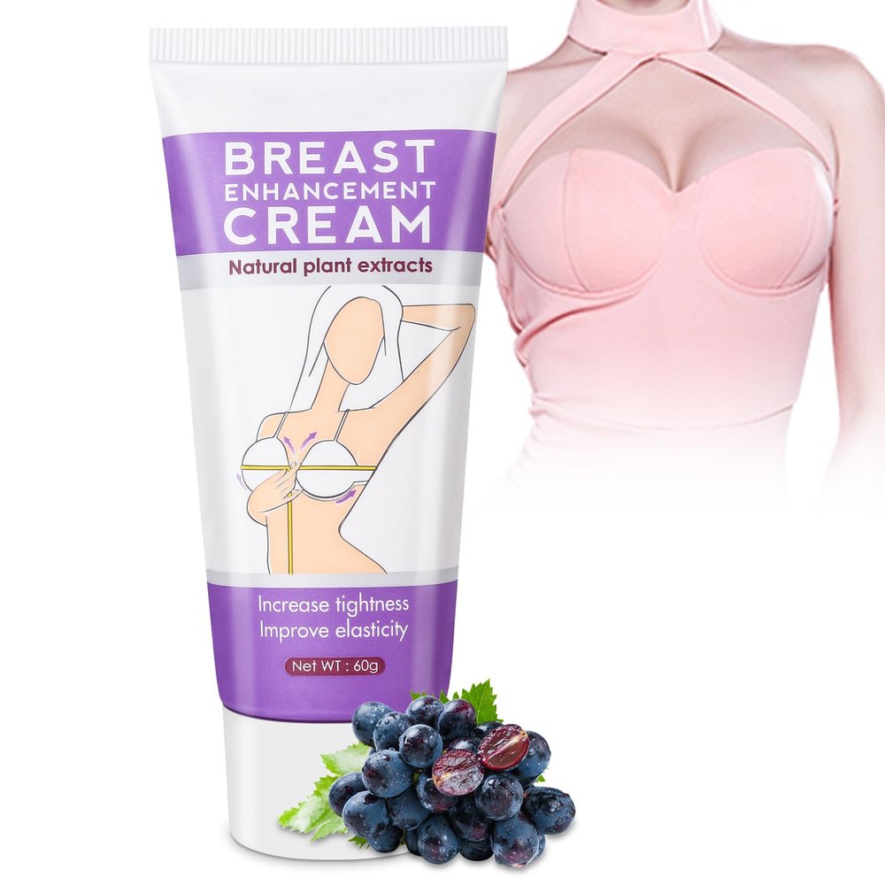 Breast Lift Cream, Breast Enhancement Cream, Breast Enhancement Cream with Grape Seed Oil