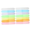 Anneome 14pcs Toothbrush Travel Case Portable Toothbrush Holder Disinfection Travel