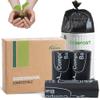 JENCENBIO Compostable Portable Toilet Bags, 5 Gallon 20Liter Extra Thick 0.87 Mils Compost Black Garbage Bags for Toilet Chair with US BPI ASTM D6400 and Europe OK Compost Home Certified 45 Counts view 1