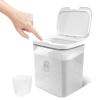 5.5L Laundry Detergent Dispenser with One-Press Lid Laundry Powder Container for Laundry Room Organization & Storage Pod and Airtight Dishwasher Pod Holder for Bead Powder, 1 Pack view 1