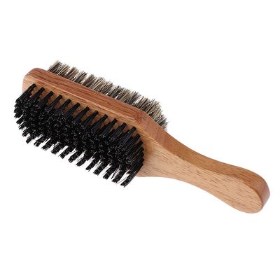 2-side Men Nylon Bristle Beard Mustache Brush with Wood Handle 3 Size B