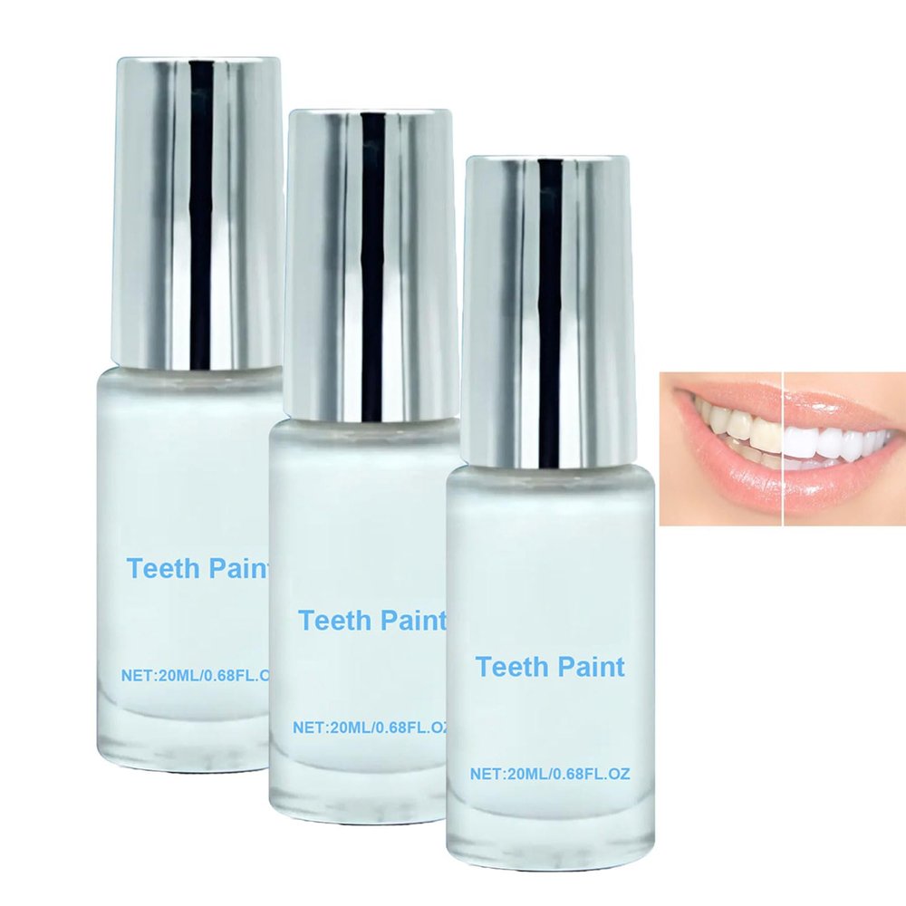 Celsky Teeth Paint, Celsky Paint, Celsky Smile Paint Instant Teeth Whitening Paint, Celsky Tooth Paint Kit, Celsky Instant Teeth Whitening Paint, Celsky Teeth Whitening Paint (3pcs)