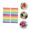 KONTONTY DIY Stick Ice Cream Wood Sticks 100pcs Colorful Smooth Surface for Candy Making Sweet Treat Crafting view 4