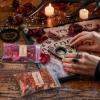 HNSHAG Witchcraft Spells Kit with 30 Pieces Herbs, Witchcraft Supplies, Bulk Dried Herb Flowers for Wiccan Rituals, Pagans, Natural Healing Herbs with Spoon, Bell, Set view 4