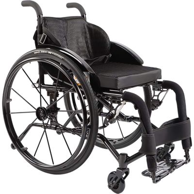 PNAJFUEL Adult Manual Wheelchair Ultra-Light Aluminum Alloy Wheelchair All-Terrain Sports Wheelchair/Black_36Cm/Add Armrests