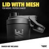 ABOVE. Replacement Lid with Mixing Grid Exclusively Compatible with the ABOVE. 750ml Protein Shaker Stainless Steel BPA-Free & 100% Leakproof view 3