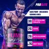 ProElite Pump Unleash Nitric Oxide Booster 270g, Pre Workout Powder, 30 Servings with Beta Alanine, Caffeine, Arginine (AAKG), Citrulline, Vitamin B3 - B12 (270g, Orange) view 3