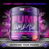 ProElite Pump Unleash Nitric Oxide Booster 270g, Pre Workout Powder, 30 Servings with Beta Alanine, Caffeine, Arginine (AAKG), Citrulline, Vitamin B3 - B12 (270g, Orange) view 4
