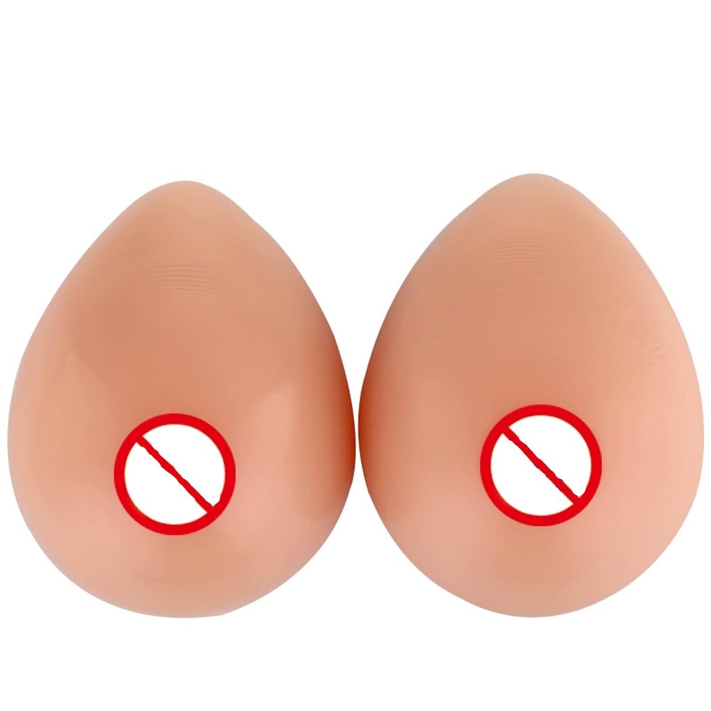 NOPIEJD Breast Implants Self Adhesive Silicone Breast Creates A False Breast, Providing Wearing And Increasing Cup Size. Separate Self-adhesive Silicone Prosthetic Breast