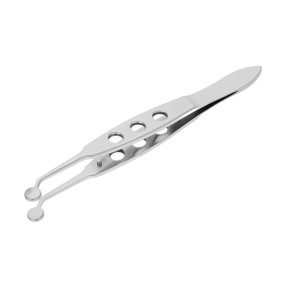 Beatifufu Meibomian Blocked and Stainless Steel Tip Tweezers Round Gland Precision, Treatment Relief Massage Tweezers Designed to Unclog Glands for Eye Bag Stye Eyelid