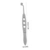 Beatifufu Meibomian Blocked and Stainless Steel Tip Tweezers Round Gland Precision, Treatment Relief Massage Tweezers Designed to Unclog Glands for Eye Bag Stye Eyelid view 2