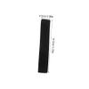 LABRIMP 4pcs Black Nylon Lunch Bento Box Elastic Straps Heavy Duty Reusable Bands for Meal Plan Containers and Picnic Food Containers view 2