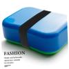 LABRIMP 4pcs Black Nylon Lunch Bento Box Elastic Straps Heavy Duty Reusable Bands for Meal Plan Containers and Picnic Food Containers view 4
