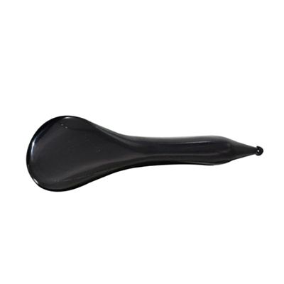 NOLITOY Natural Black Horn Facial Massaging Scraping Tool for Women Chinese Medicine Board Facial Beauty Accessories Smooth Rounded Massage Board for Face
