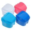 GARVALON 4Pcs Portable Retainer Holder Cases Lightweight ABS and PP Material Suitable for Outdoor Activities and Indoor Use Professional Denture Storage Box view 1