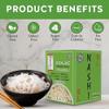 Nashi Konjac Shirataki Noodles (8190g)X 6 (Pack of 48) Odor Free, Low Calorie- Only 8 Cal & Fat Free Konjac Pasta | Vegan, Keto & Gluten Free Glucomannan, High Fibre, Low Carb Diet Friendly Noodles view 2