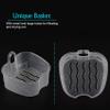 ISKDJBJG 5X Dark Blue Denture Case, Denture Cup with Strainer, Denture Bath Box False Teeth Box with Basket Net Container Holder view 4