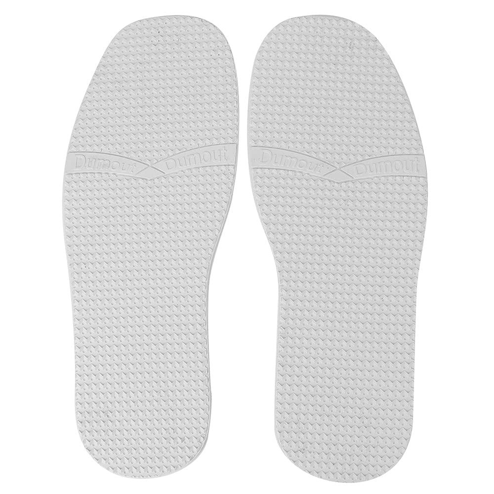 Shoe Soles, Shoe Replacement Rubber Full Out Sole, One Pair (White)