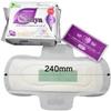 10 Packs Anion Sanitary Pads Daytime use Feminine Hygiene Product Cotton Sanitary Napkin Health Shuya Anion Panty Liner view 4