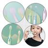 HAPINARY 4pcs Boys and Girls Toothbrushes Soft Bristles Gum Care Cleaning Toothbrush for Boy Girl Years Old Random Color view 4