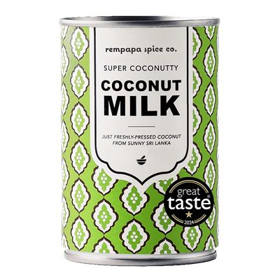 Rempapa Super Coconutty Coconut Milk 400ml (Pack of 6) | 100% Pure and Natural Ingredients| Vegan and Ethically