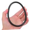 ibasenice 7pcs Black Rubber Rings for Singing Bowls, Wear-resistant and Portable Instruments Cushion Suitable for Crystal and Buddhist Sound Bowls view 3